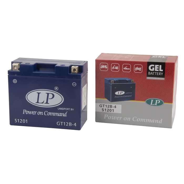Batterie moto LANDPORT GT12B-4 Gel